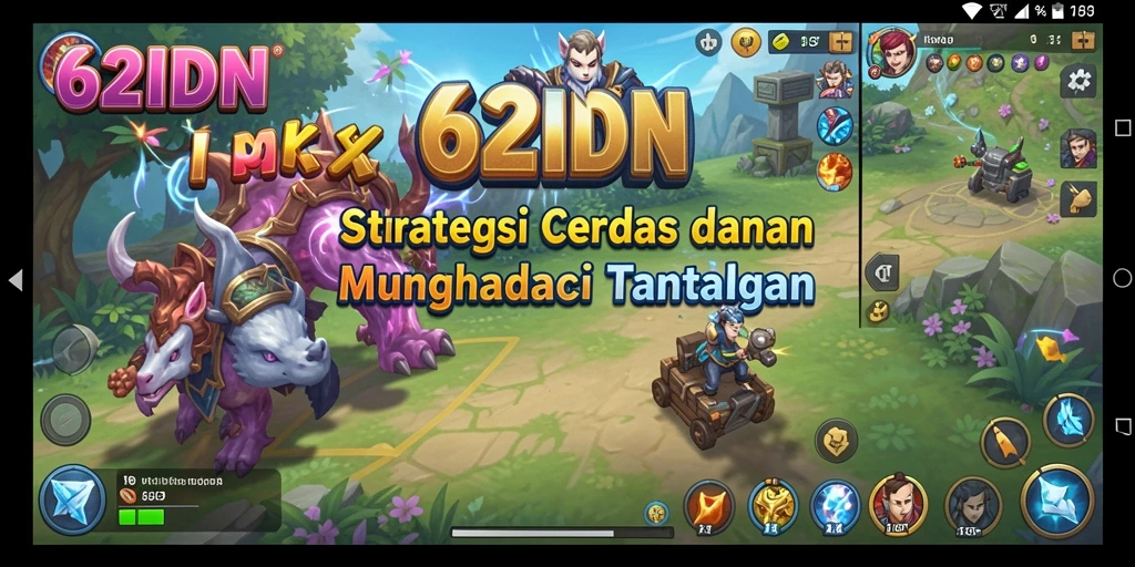 Screenshot gameplay 62IDN yang menarik dan strategis.