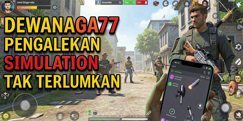 Screenshot DEWANAGA77 menampilkan momen seru dari gameplay Simulation.