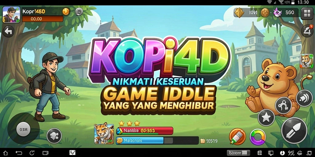 Tampilan menarik dari gameplay KOPI4D yang mengasyikkan.