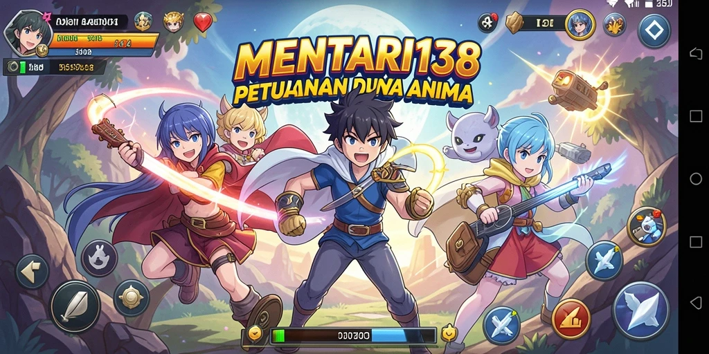 Screenshot gameplay MENTARI138 menunjukkan aksi pertarungan yang mendebarkan.