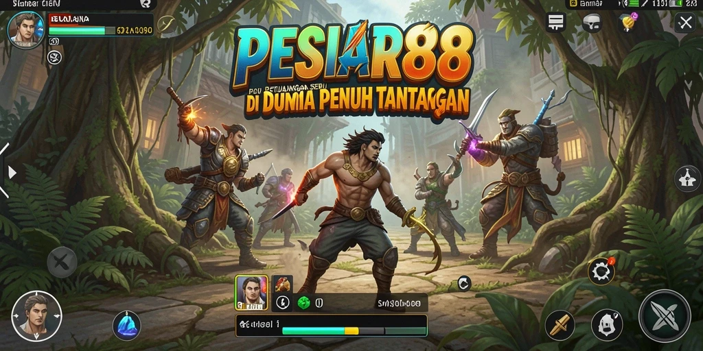 Tampilan gameplay PESIAR88 yang menakjubkan dalam dunia petualangan.