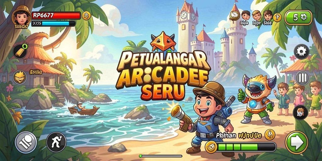 Screenshot game RP6677 menampilkan aksi seru dan gameplay yang menantang.