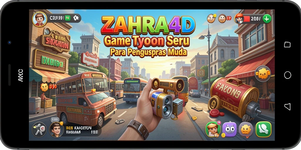 Tampilan gameplay ZAHRA4D yang interaktif dan menarik.
